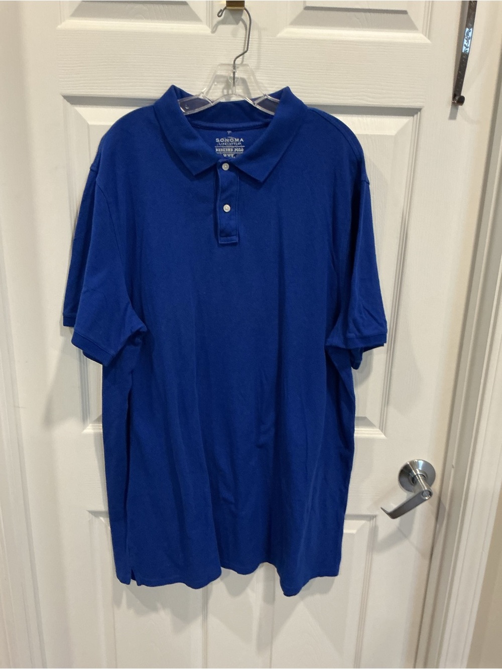 Sonoma Men’s Blue Short Sleeve Polo Shirt